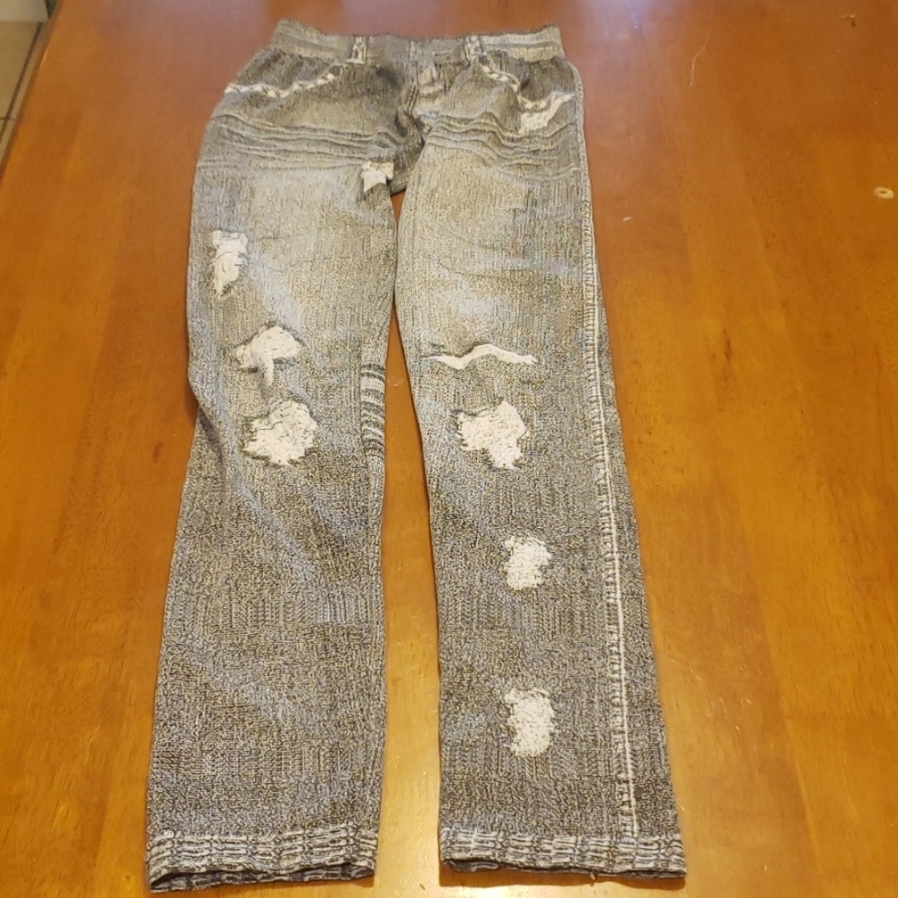 Jeggings in grey